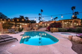 Grand Camelback views home with jacuzzi and pool.
